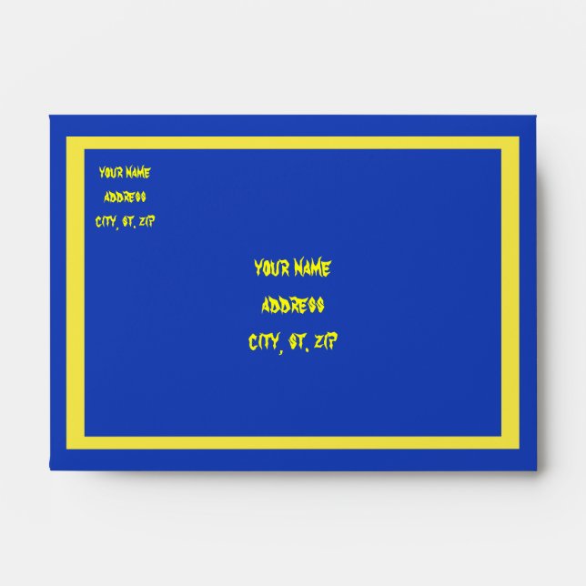 A Frightful Night - Envelopes (Front)