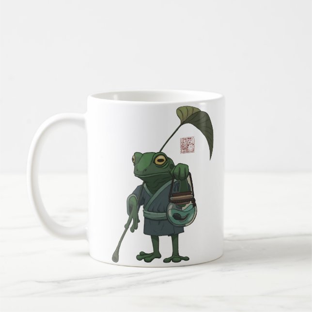 A Frog and His Son Coffee Mug (Left)