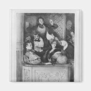 A front theatre box, engraved by Julien Magnet