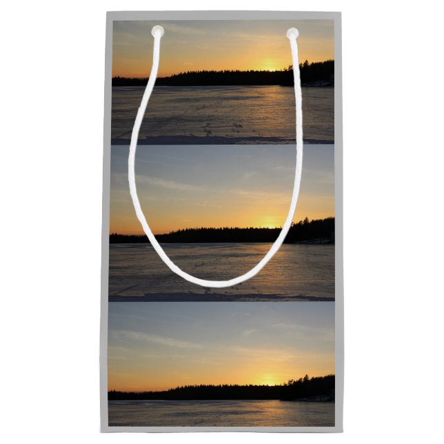 A Frozen Sunset Small Gift Bag (Front)
