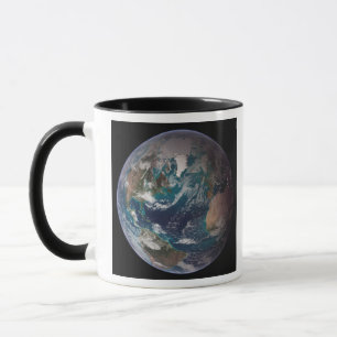 A full view of Earth showing global data 2 Mug