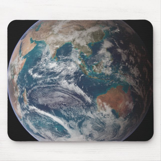 A full view of Earth showing global data Mouse Mat (Front)
