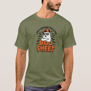 A fun and spooky Halloween illustration t-shirt
