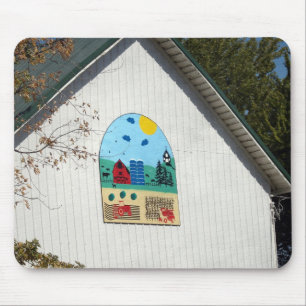 A Fun Barn Quilt Mouse Mat