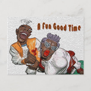 A fun Good Time Postcard
