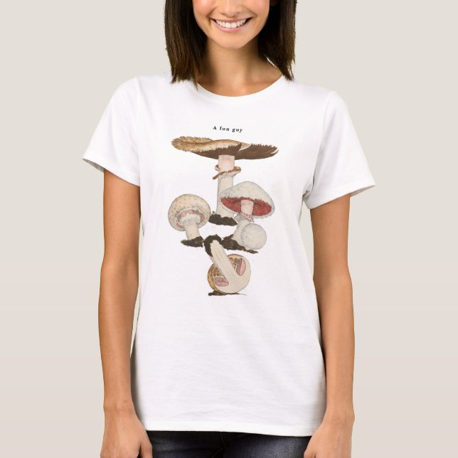A Fun Guy Mushroom funny T-shirt (Front)