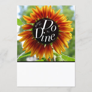 A fun invitation for a wedding rehearsal dinner!