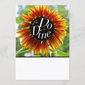 A fun invitation for a wedding rehearsal dinner!