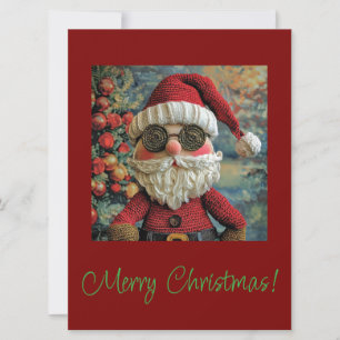 A Fun Santa Claus Christmas Card