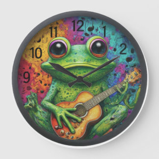 A Funky Frog Clock