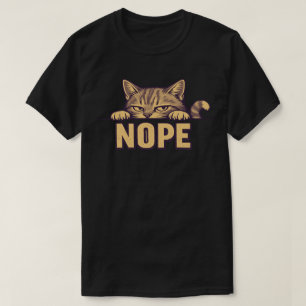 A Funny Cat-Themed Design T-Shirt