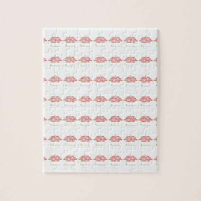 A funny hidden message jigsaw puzzle (Vertical)