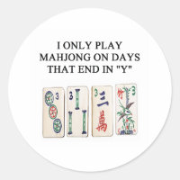 a funny mahjong design