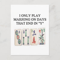 a funny mahjong design