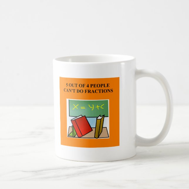 a funny math joke coffee mug (Right)
