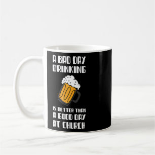 A Funny Secular Atheist Or Agnostic  For Beer Love Coffee Mug