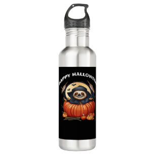 A funny sloth celebrating Halloween Essential T-Sh 710 Ml Water Bottle