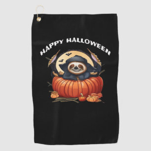 A funny sloth celebrating Halloween Essential T-Sh Golf Towel