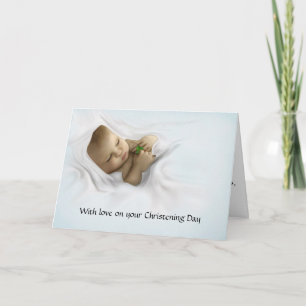 A Gaelic Christening Blessing Card