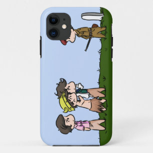 a gaggle of tinies iphone 5 case