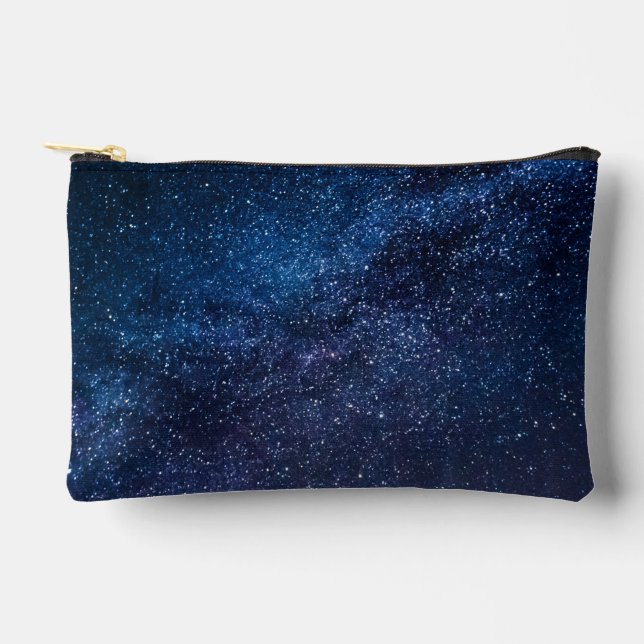 A galaxy of stars in the night Cute    Accessory Pouch (Front)