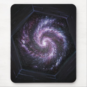 A galaxy seen by the James webb space telescope Mouse Mat
