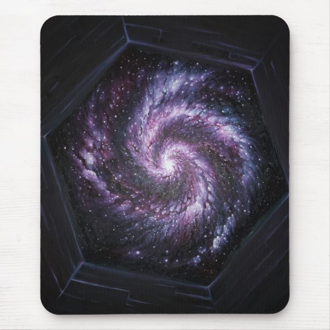A galaxy seen by the James webb space telescope Mouse Mat (Front)