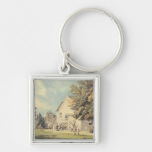 A Game of Bowls on the Bowling Green outside the B Key Ring