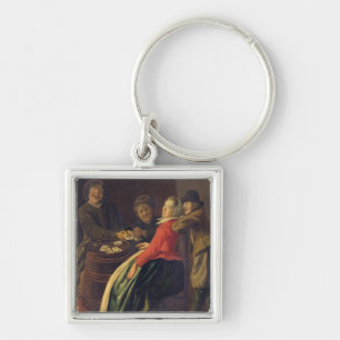 A Game of Cards Key Ring
