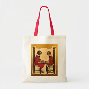 “A Game of Checkers” Tote Bag