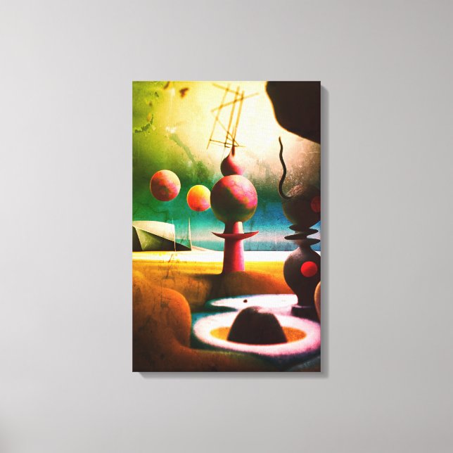 A Game of Chess Canvas Print (Front)