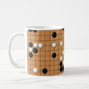 A game of Go 6x4 Coffee Mug