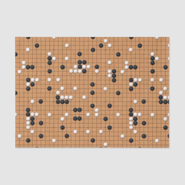 A Game of Go Tissue Paper (Front)