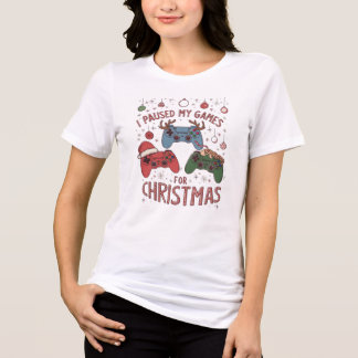 A Gamer's Christmas,Christmas Cheer for Gamers, Tri-Blend Shirt