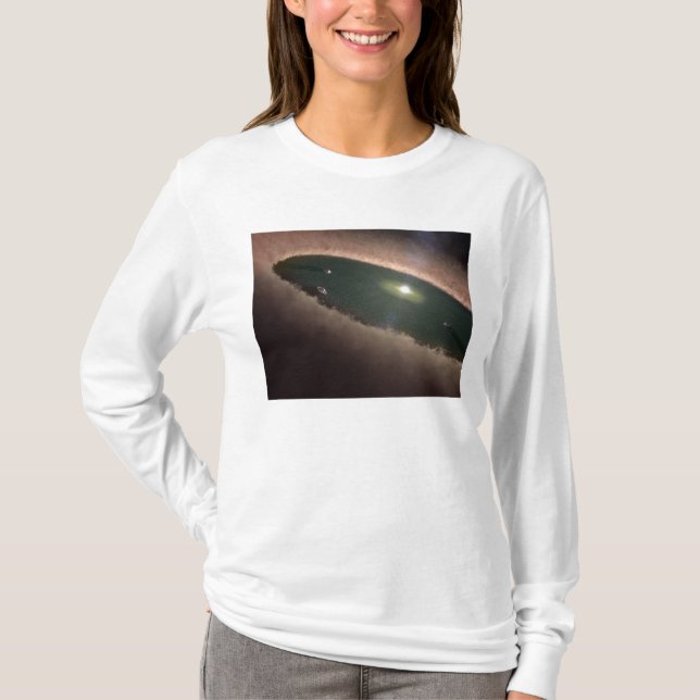 A gap in a protoplanetary, or planet-forming T-Shirt (Front)