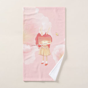 A Garden in My Heart Hand Towel