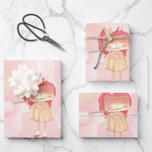 A Garden in My Heart Wrapping Paper Sheet