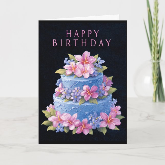 A Garden Of Birthday Wishes Card (Front)