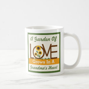 A Garden of Love Grows in a Grandma's Heart Mug