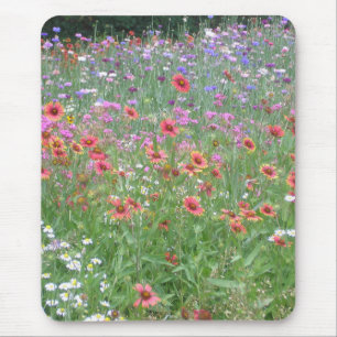 A Garden of Wildflowers Mouse Mat