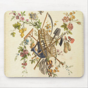 A garden textile design, from 'Oeuvre contenant un Mouse Mat