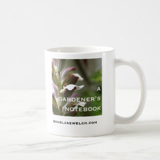 A Gardener's Notebook Logo Mug