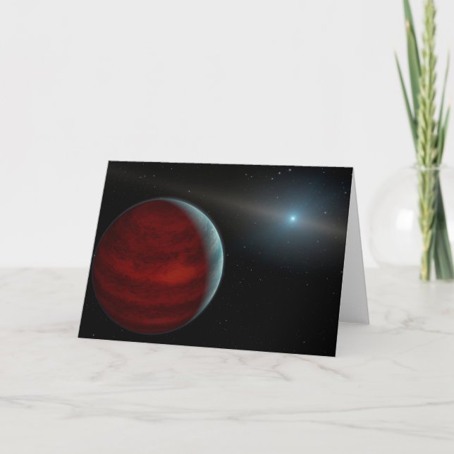 A Gas Giant Planet Around A White Dwarf Star. Card (Front)