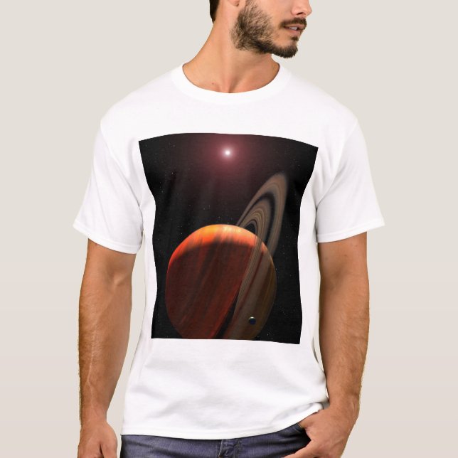 A gas giant planet orbiting a red dwarf T-Shirt (Front)