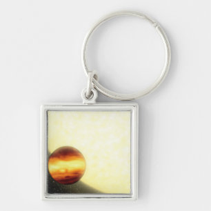 A gas-giant planet orbiting very close key ring