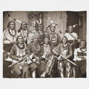 A GATHERING of EAGLES (Simulated) Fleece Blankets