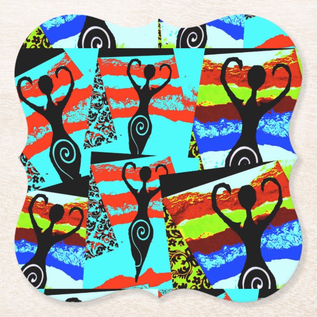 A GATHERING OF GODDESSES COASTERS (Front)