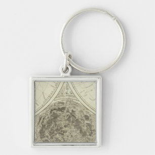 A general map of terraqueous globe or the world key ring