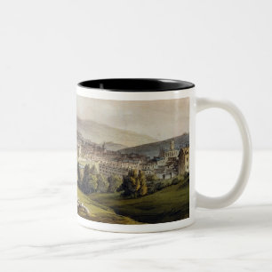 A General View of Bath, from 'Bath Illustrated by Two-Tone Coffee Mug
