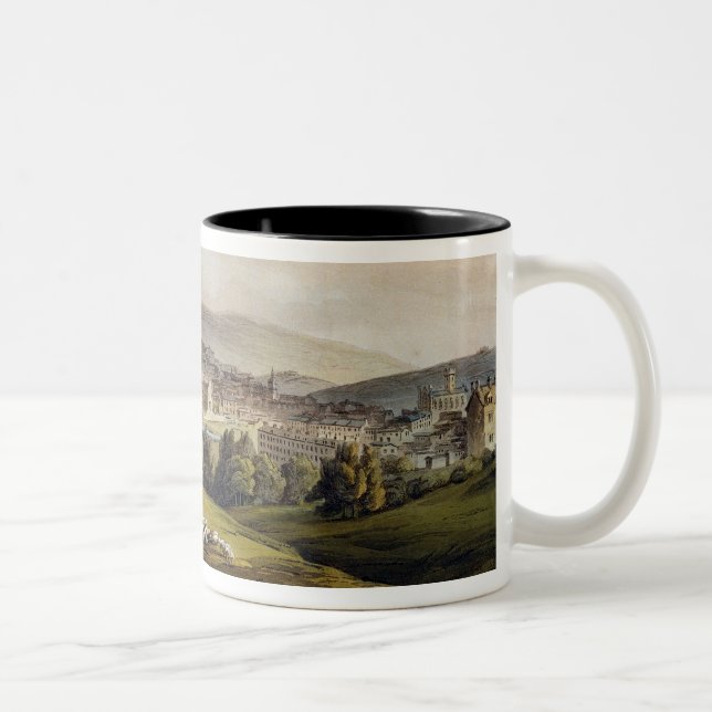A General View of Bath, from 'Bath Illustrated by Two-Tone Coffee Mug (Right)